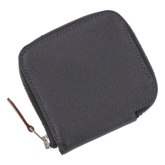 Unused Hermes Azap Mini Silk-in Vaux Epson Coin Case W Engraved 2024 Manufacture - Picture 2 of 10